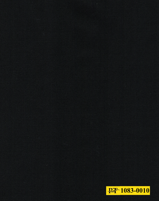 1083-0010/P4-18198 Black Plain Vest Fabric