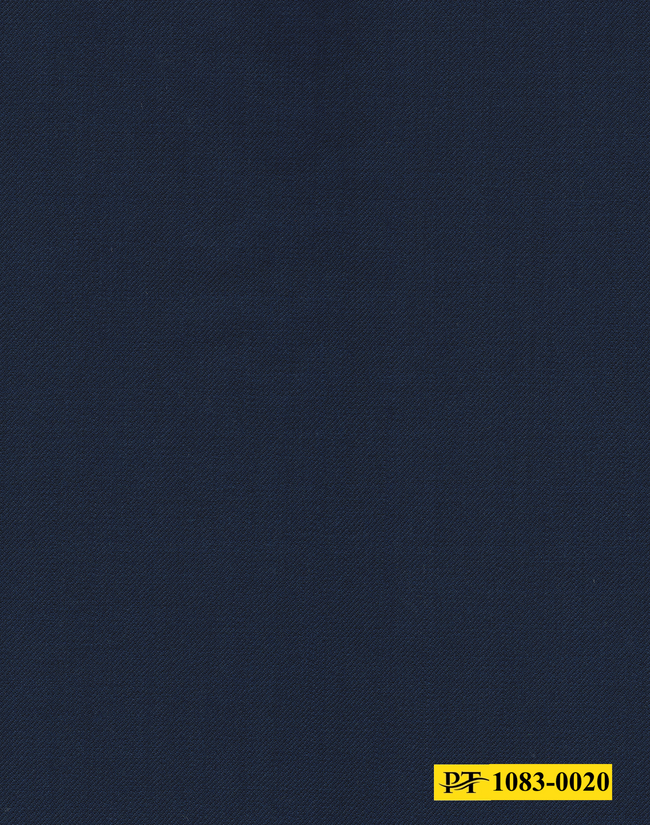 1083-0020/P4-18194 Prussian Blue Plain Jacket Fabric