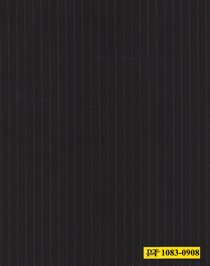 1083-0908/P4-18263 Black Stripe Jacket Fabric