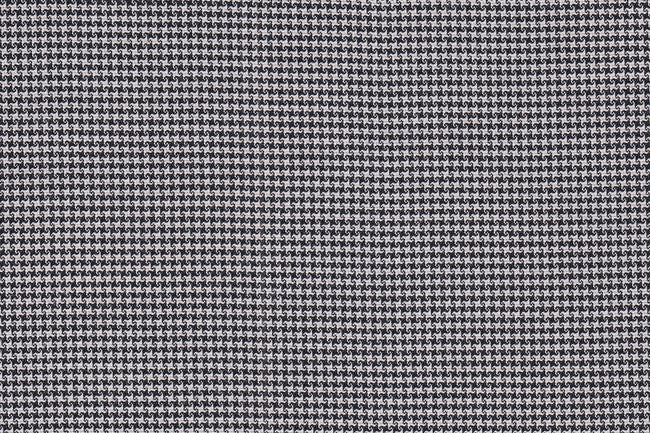 2199011/G1-22947 Black and White Houndstooth Vest Fabric