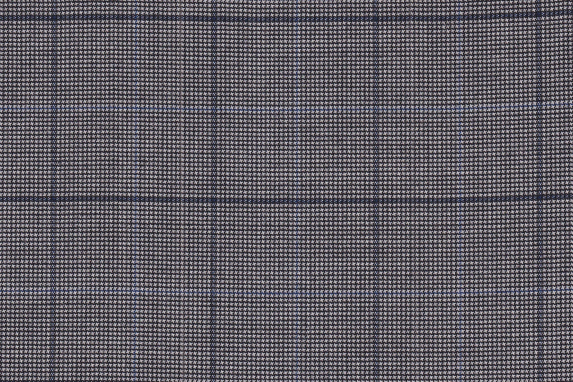 2199015/G1-22927 Gray with Navy Check Pants Fabric