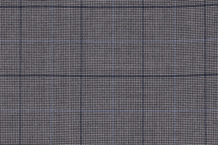 2199015/G1-22927 Gray with Navy Check Jacket Fabric