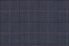 2199016/G1-22928 Denim Blue with Red & Pink Check Vest Fabric