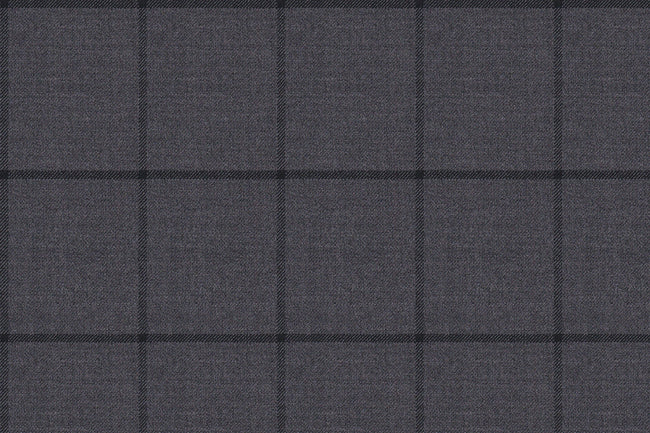 2199018/G1-22965 Gray Windowpane Vest Fabric