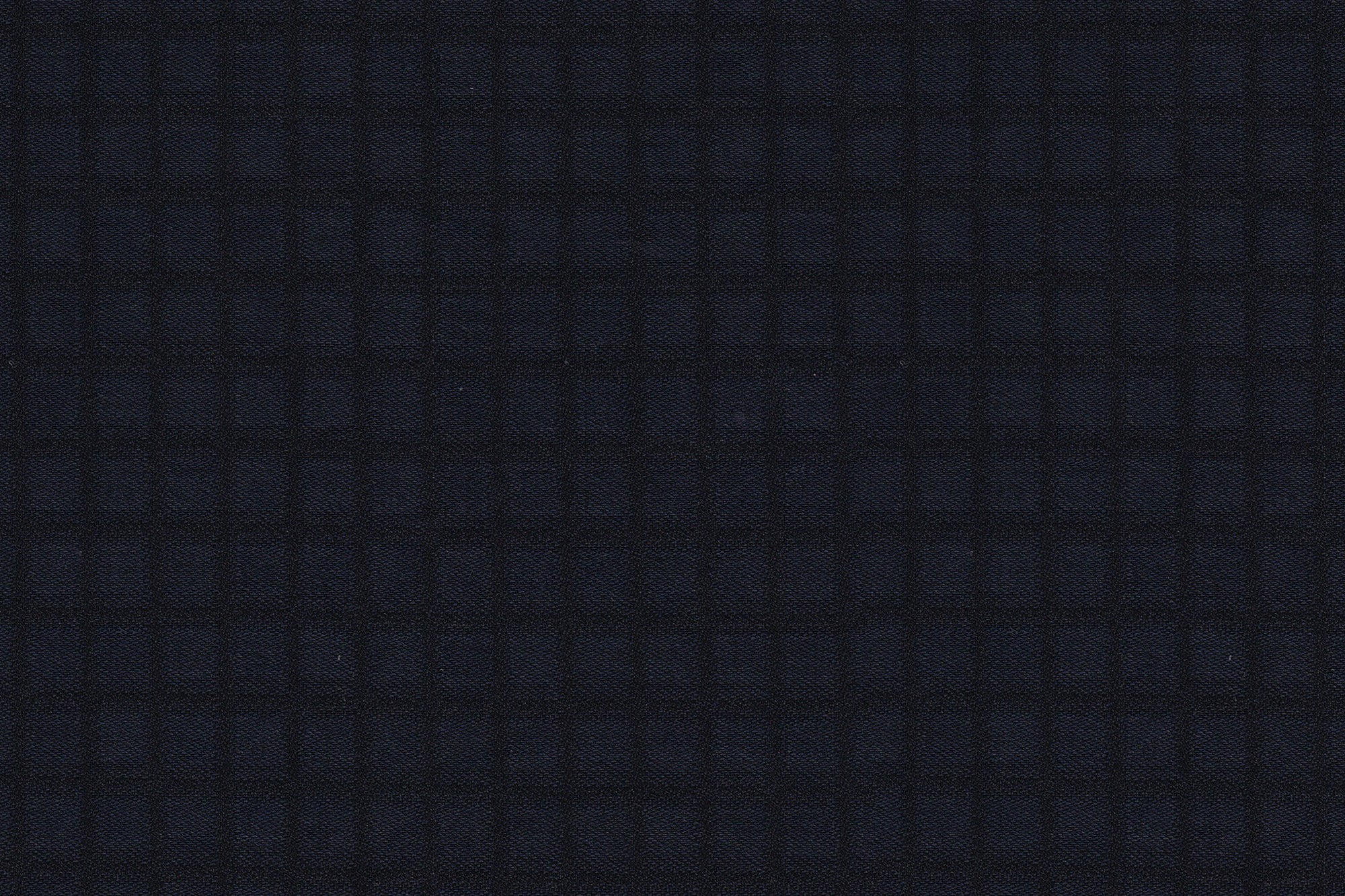 2199097/G1-22957 Midnight Blue with Small Black Check Vest Fabric