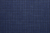 25007-2/G5-20219 Navy Blue & Black Check Suit Fabric