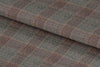 255152/G5-23095 Green, Blue & Maroon Check Linen Suit Fabric