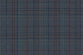 4852/G3-21730 Teal With Navy & Gold Check Vest Fabric