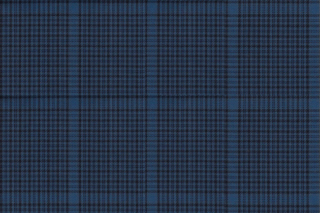 4858/G3-21736 Blue & Navy Houndstooth Check Pants Fabric