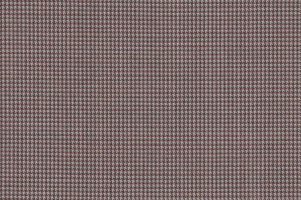 4861/G3-21739 Light Brown Houndstooth Jacket Fabric