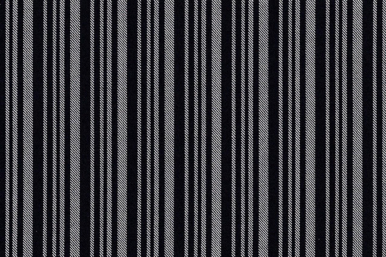 4862/G3-21740 Silver & Black Stripe Pants Fabric