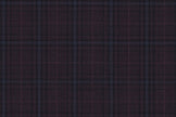 4869/G3-21747 Maroon & Light Blue Check Jacket Fabric