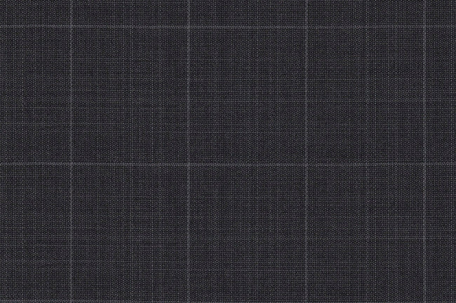 4870/G3-21748 Gray With Silver Windowpane Pants Fabric