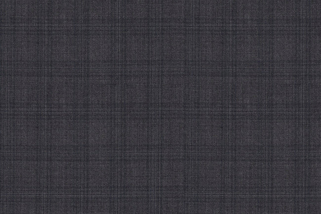 4872/G3-21750 Grey With Navy Check Pants Fabric