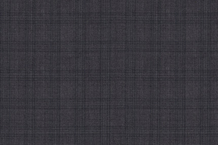 4872/G3-21750 Grey With Navy Check Jacket Fabric