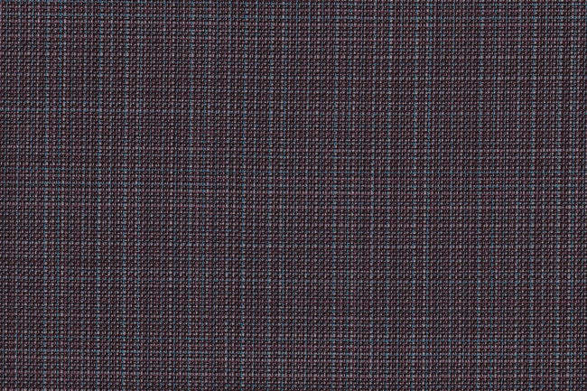 4878/G3-21756 Plum, Blue Sharkskin Dobby Vest Fabric