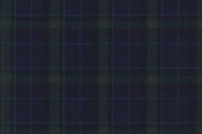 4884/G3-21762 Navy With Green & Blue Check Vest Fabric