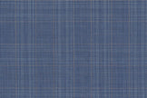 4899/G3-21778 Baby Blue With Tan Check Jacket Fabric