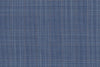 4899/G3-21778 Baby Blue With Tan Check Jacket Fabric