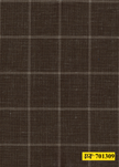 701309/P3-22106 Brown With Cream Check Jacket Fabric