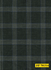 701314/P3-22111 Forest Green With Grey & Blue Check Jacket Fabric