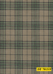 701319/P3-22116 Tan With Navy & Green Check Suit Fabric