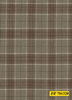 701320/P3-22117 Brown, Red & Navy Check Jacket Fabric