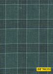 701331/P3-22128 Green With Navy & Brown Check Jacket Fabric