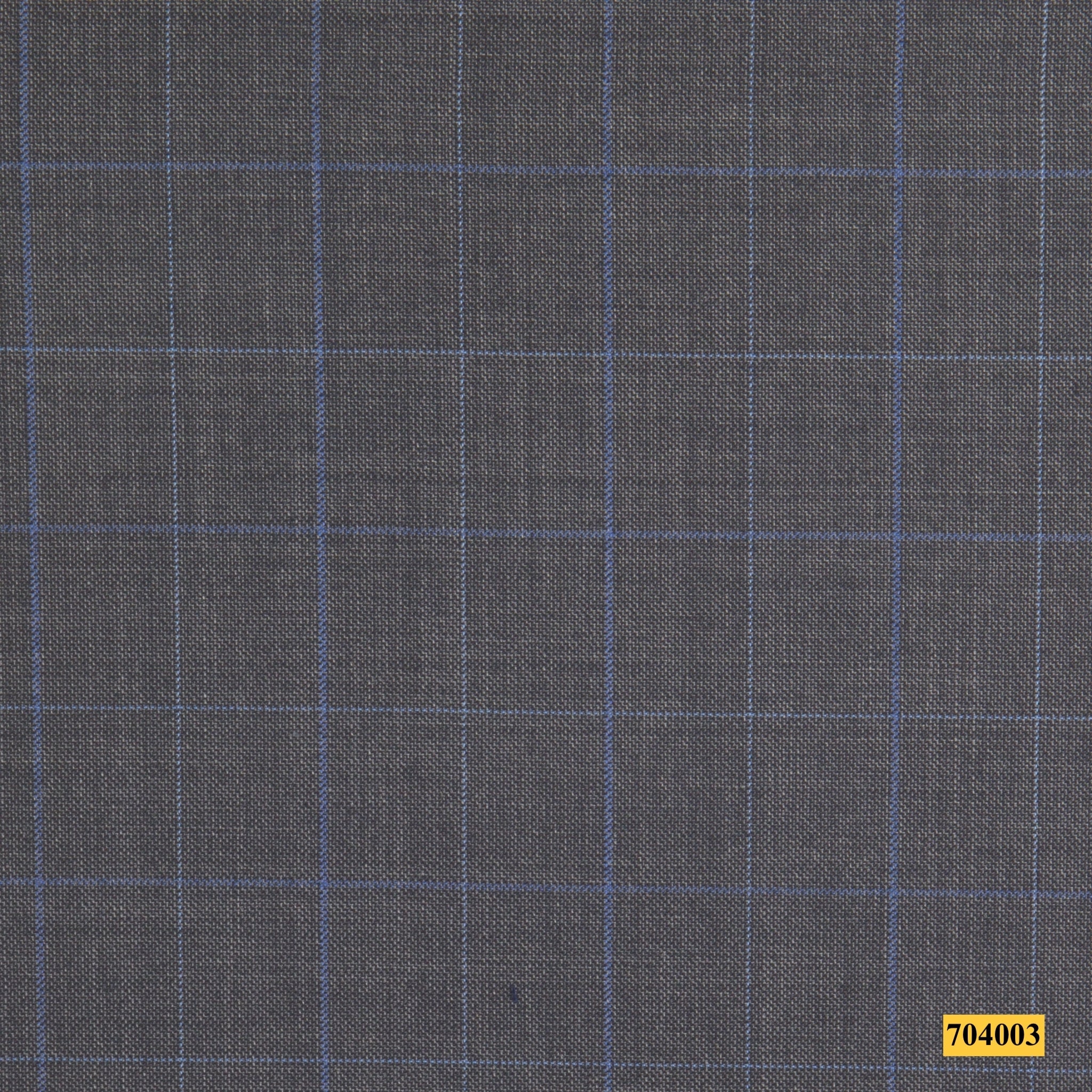 704003/P3-17858 Grey With Blue Check Jacket Fabric