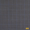 704003/P3-17858 Grey With Blue Check Jacket Fabric
