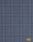 704009/P3-17864 Grey With Blue Check Jacket Fabric