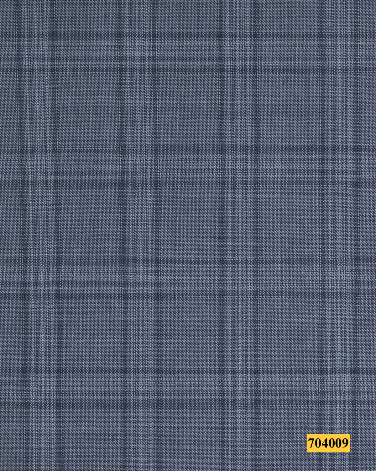 704009/P3-17864 Grey With Blue Check Jacket Fabric