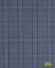 704009/P3-17864 Grey With Blue Check Jacket Fabric