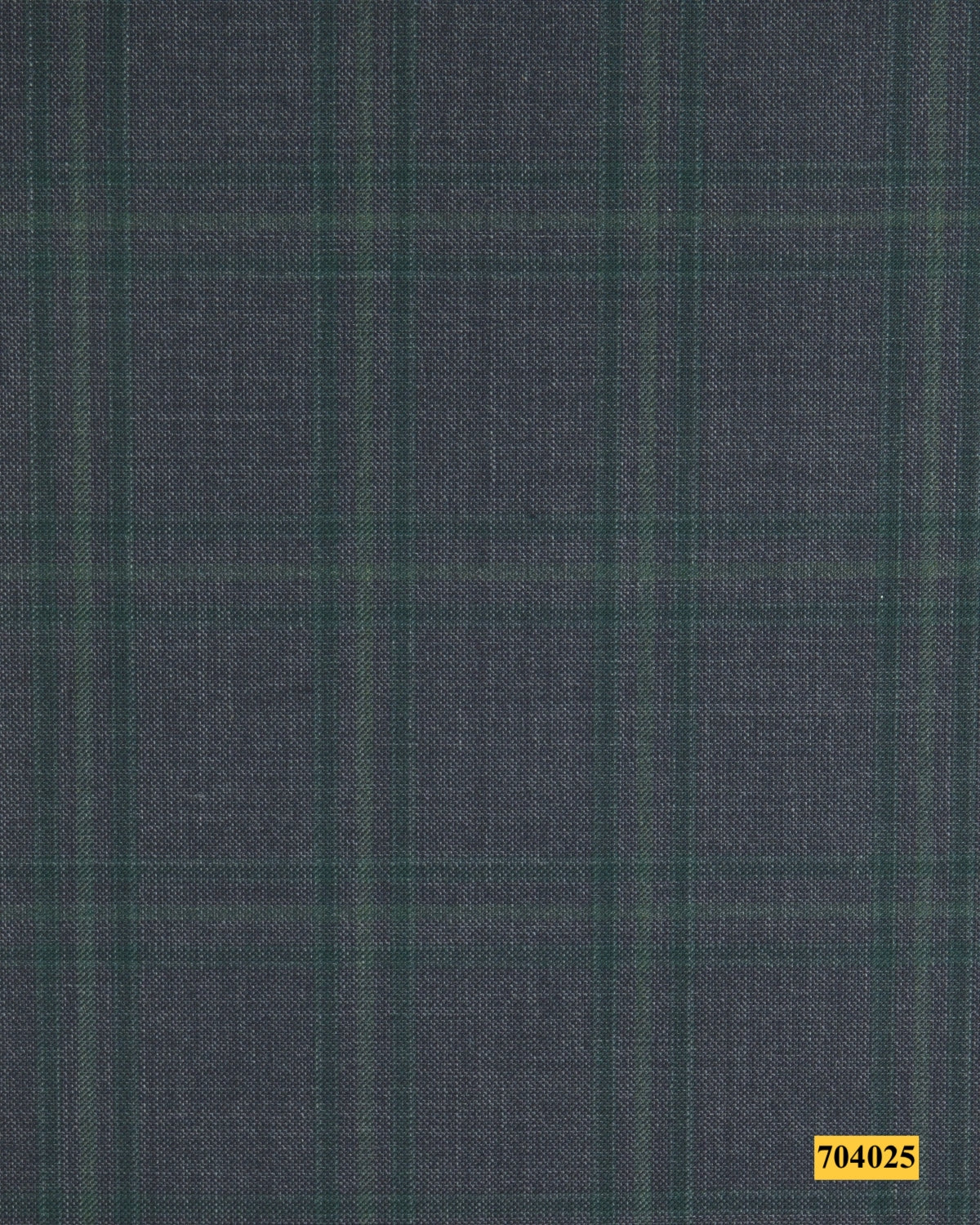704025/P3-17880 Dark Grey With Green Check Jacket Fabric