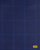 704029/P3-17884 Blue Check Jacket Fabric