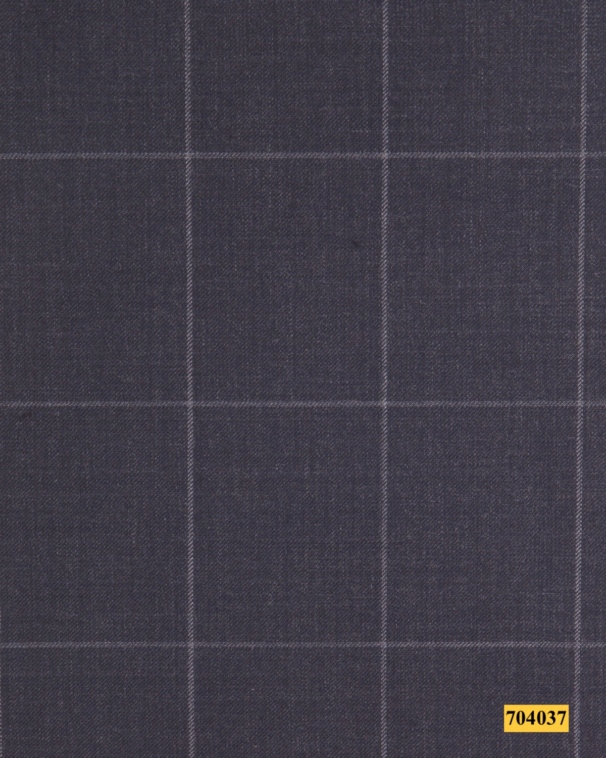 704037/P3-17892 Dark Grey With White Check Suit Fabric