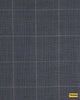704040/P3-17895 Dark Grey With Brown Check Jacket Fabric