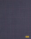 704041/P3-17896 Dark Grey With Maroon Check Jacket Fabric