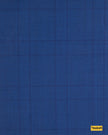 704049/P3-17904 Blue Check Jacket Fabric