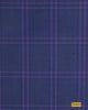 704053/P3-17908 Dark Blue With Purple Check Jacket Fabric