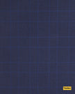 704061/P3-17916 Blue check Jacket Fabric