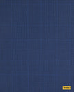 704063/P3-17918 Blue Check Jacket Fabric
