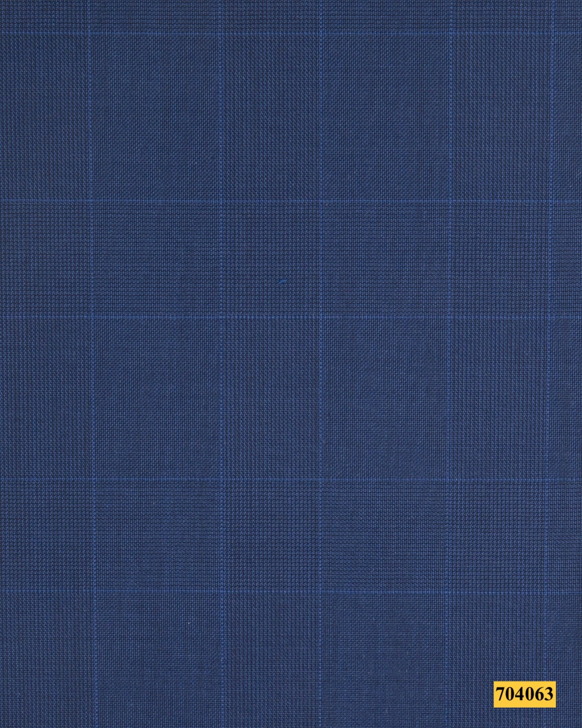 704063/P3-17918 Blue Check Jacket Fabric