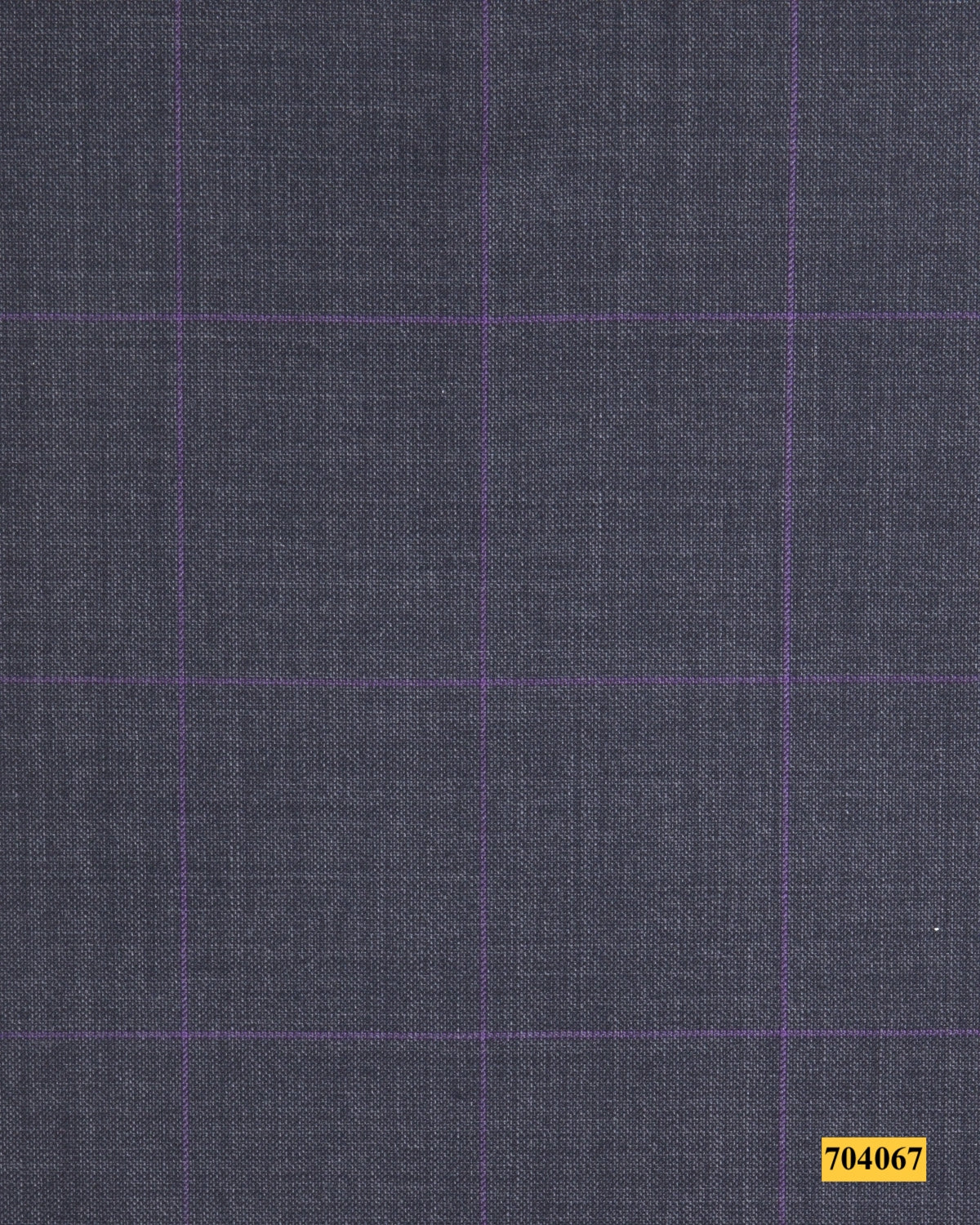 704067/P3-17922 Dark Grey With Purple Check Jacket Fabric