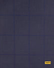 704076/P3-17939 Dark Blue Check Jacket Fabric