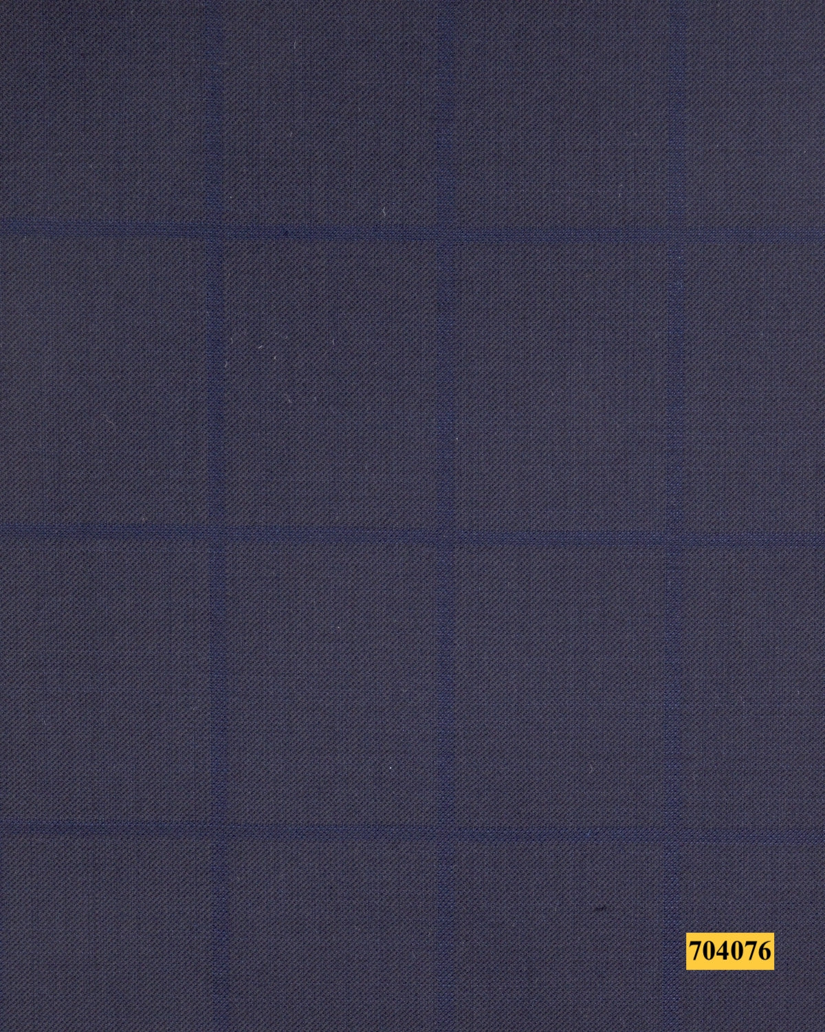 704076/P3-17939 Dark Blue Check Jacket Fabric