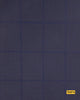 704076/P3-17939 Dark Blue Check Jacket Fabric