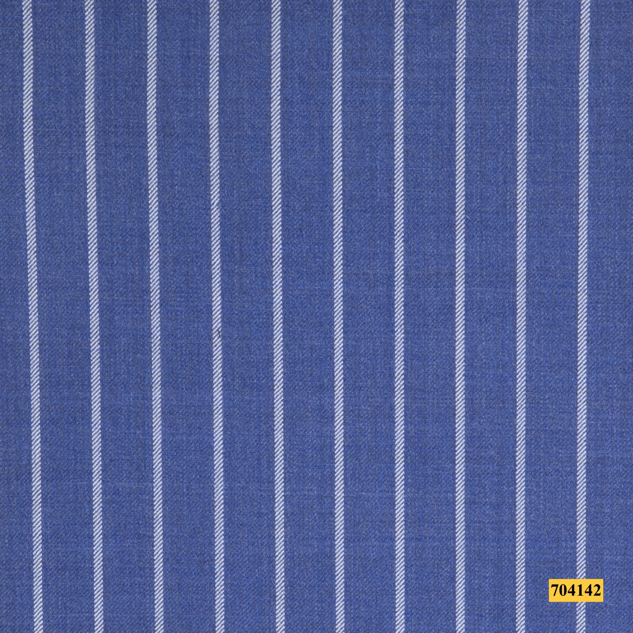 704142/P3-18005 Blue Grey With Chalk Stripe Jacket Fabric