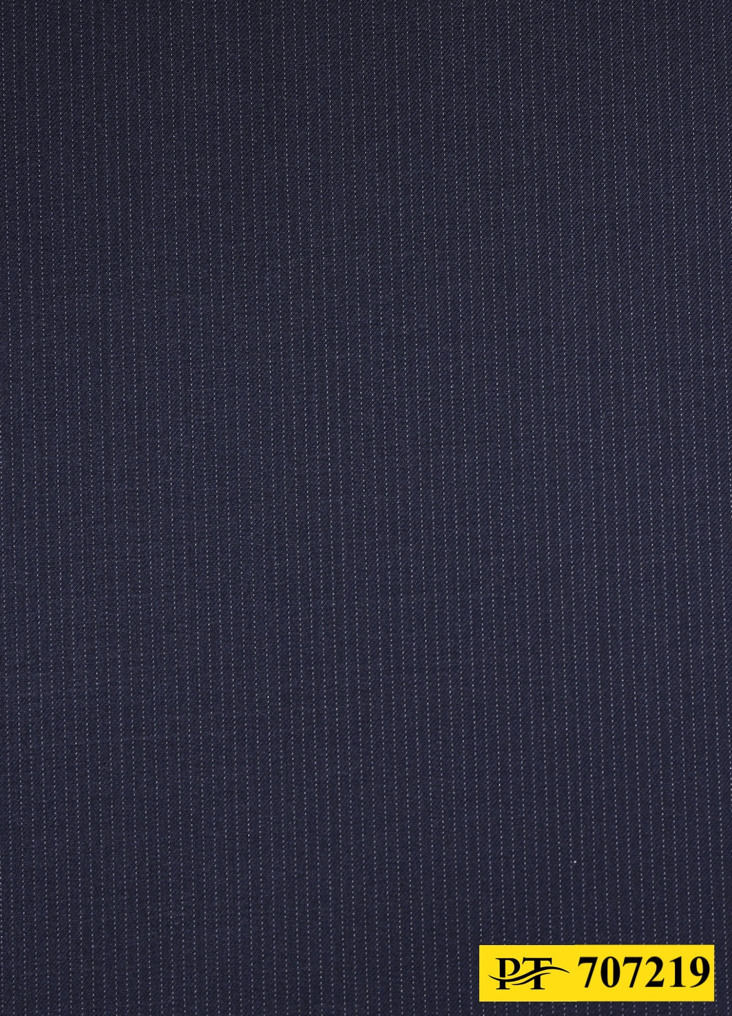 707219/P3-20779 Midnight Blue With White Stripe Suit Fabric