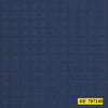 707240/P3-20729 Navy Blue With Small Self Check Jacket Fabric